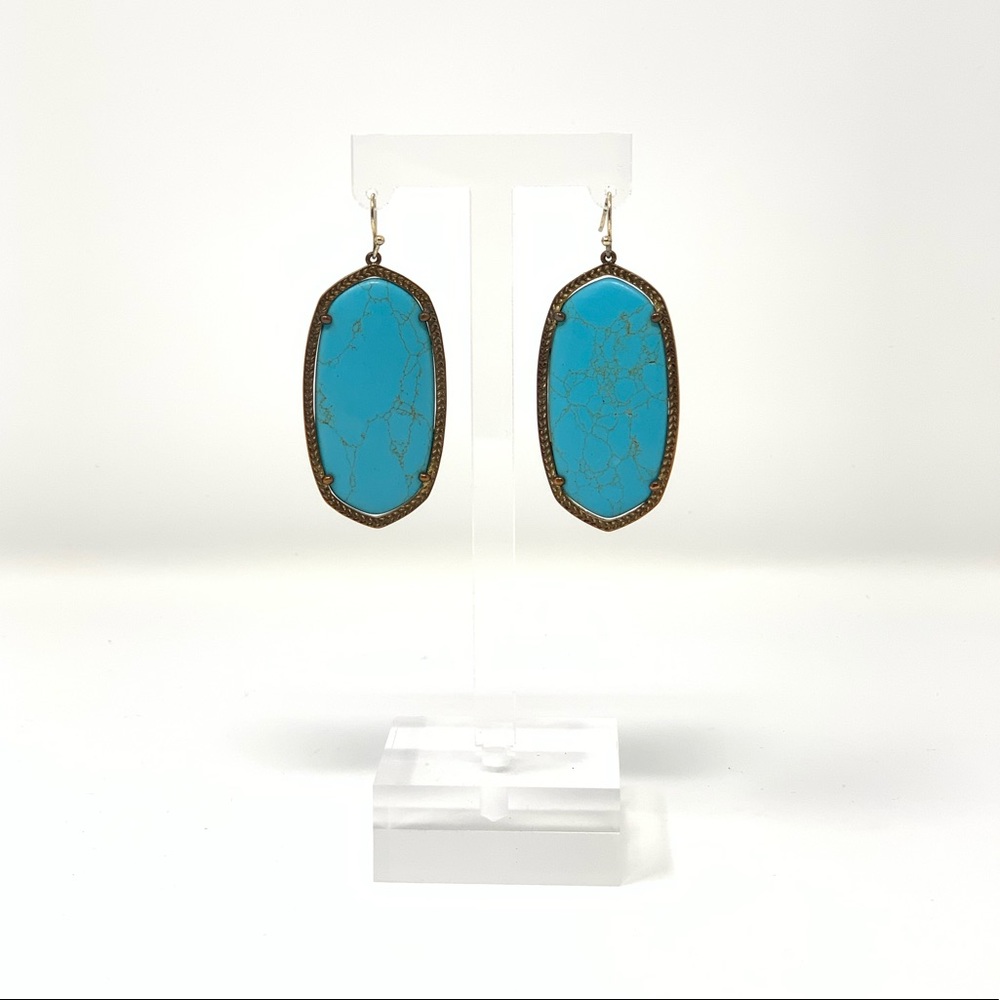 Kendra Scott Turquoise Danielle Earrings